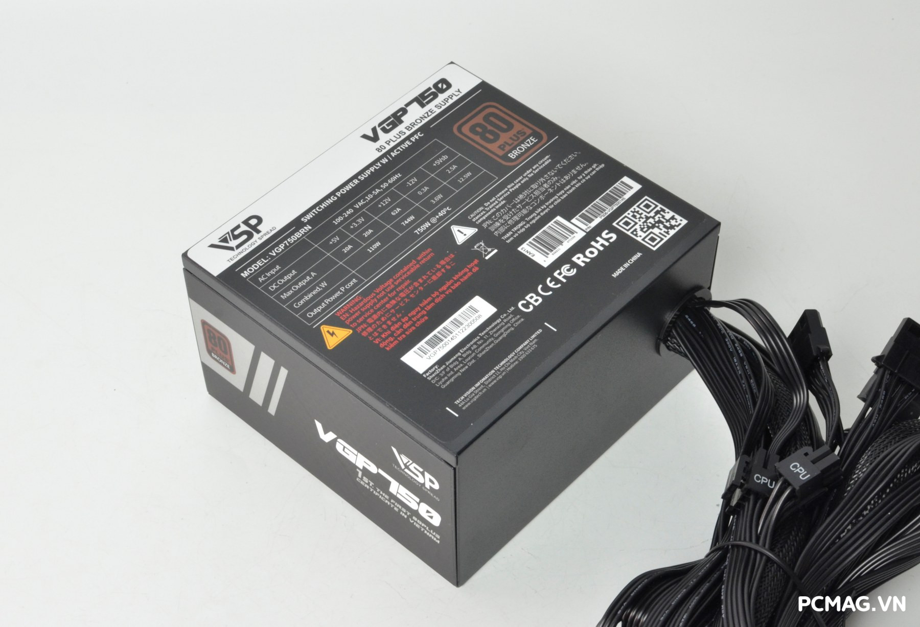 Đánh giá PSU VSP VGP750 750W