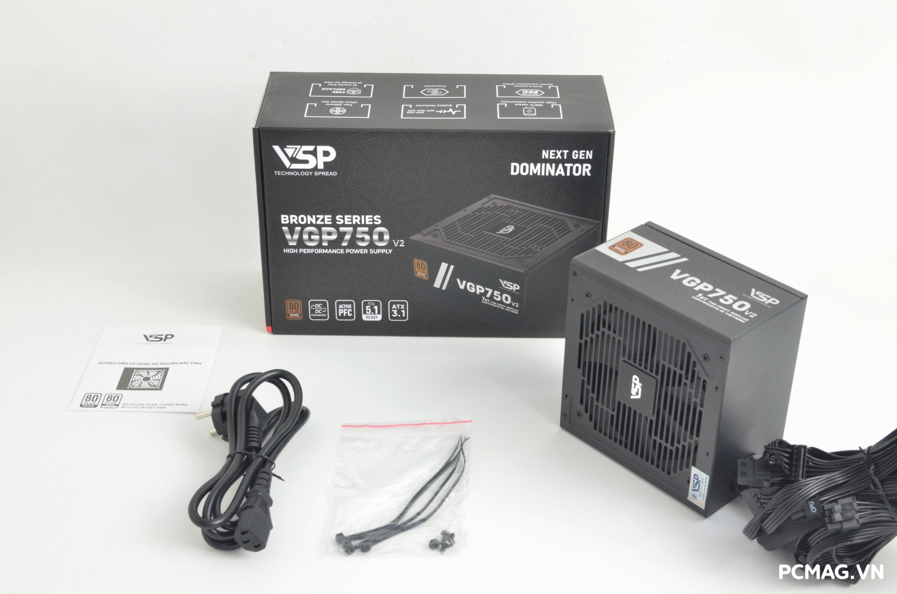 Đánh giá PSU VSP VGP750 750W