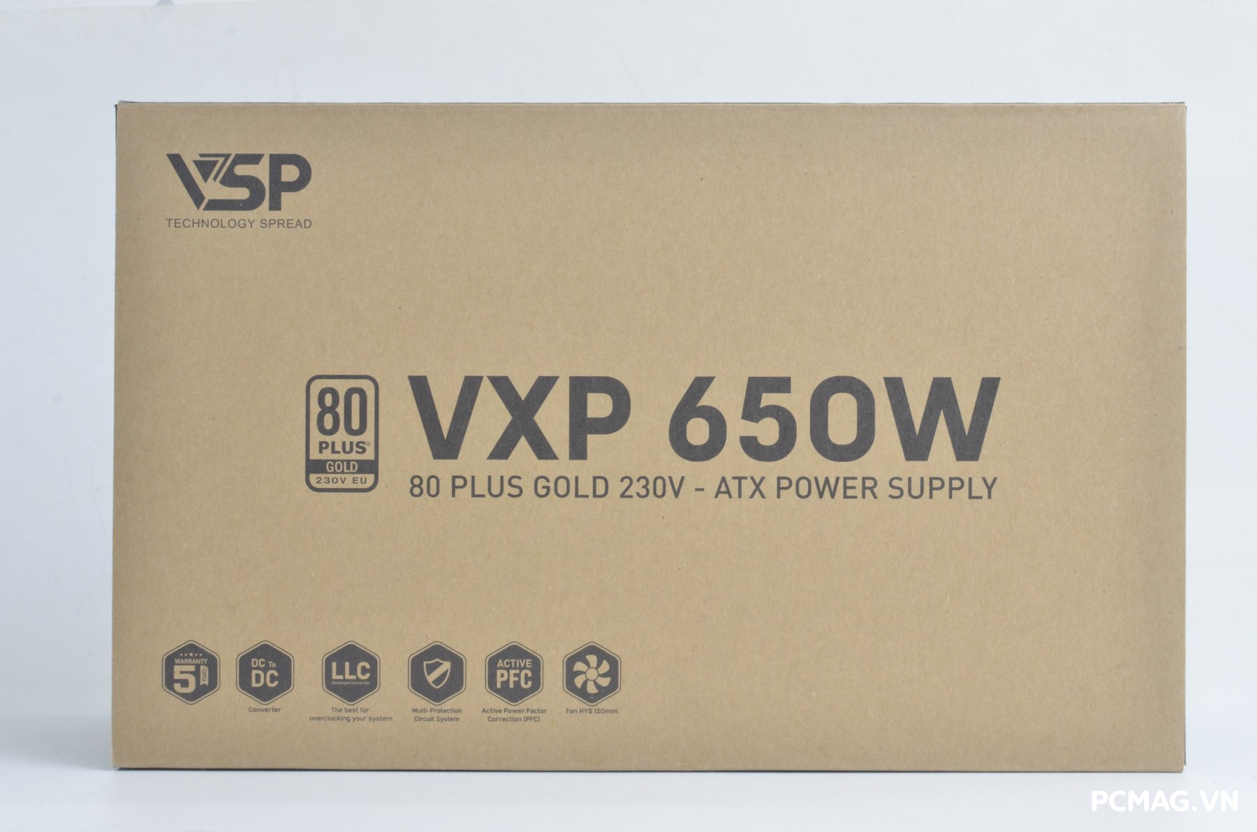 Đánh giá PSU VSP VXP650SGVN 650W (Straight-Line)