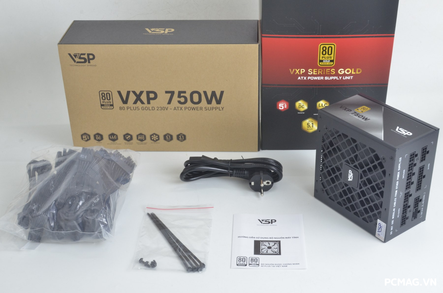 Đánh giá Nguồn VSP VXP750SGVN 750W