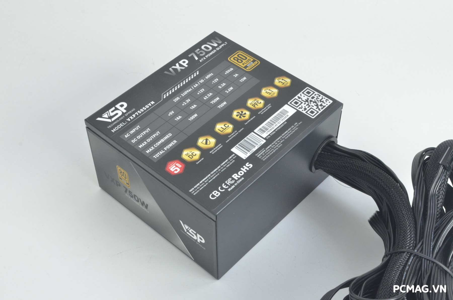 Đánh giá PSU VSP VXP750SGVN 750W