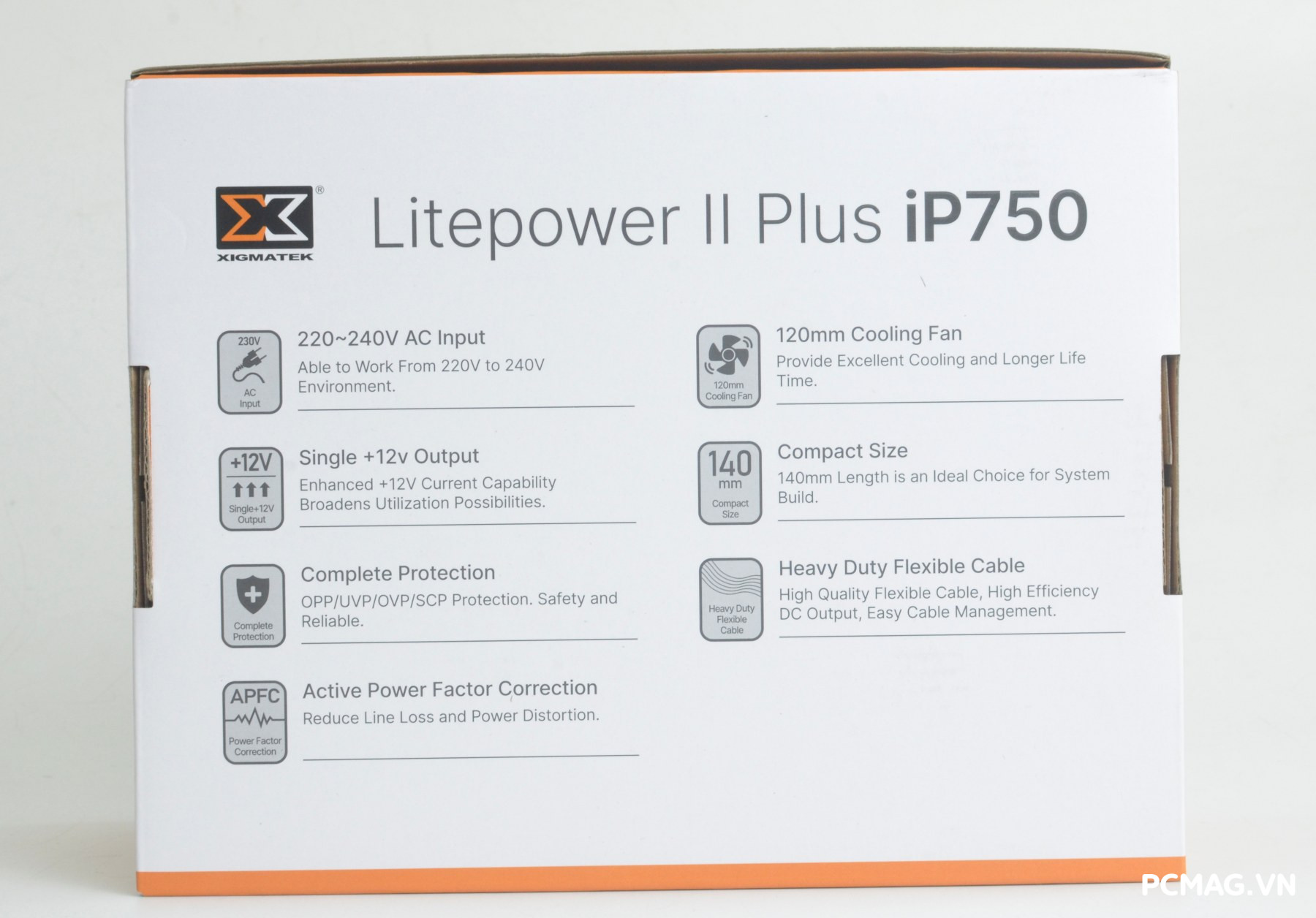 Đánh giá nguồn Xigmatek Litepower II Plus iP650(650W) & iP750(750W)