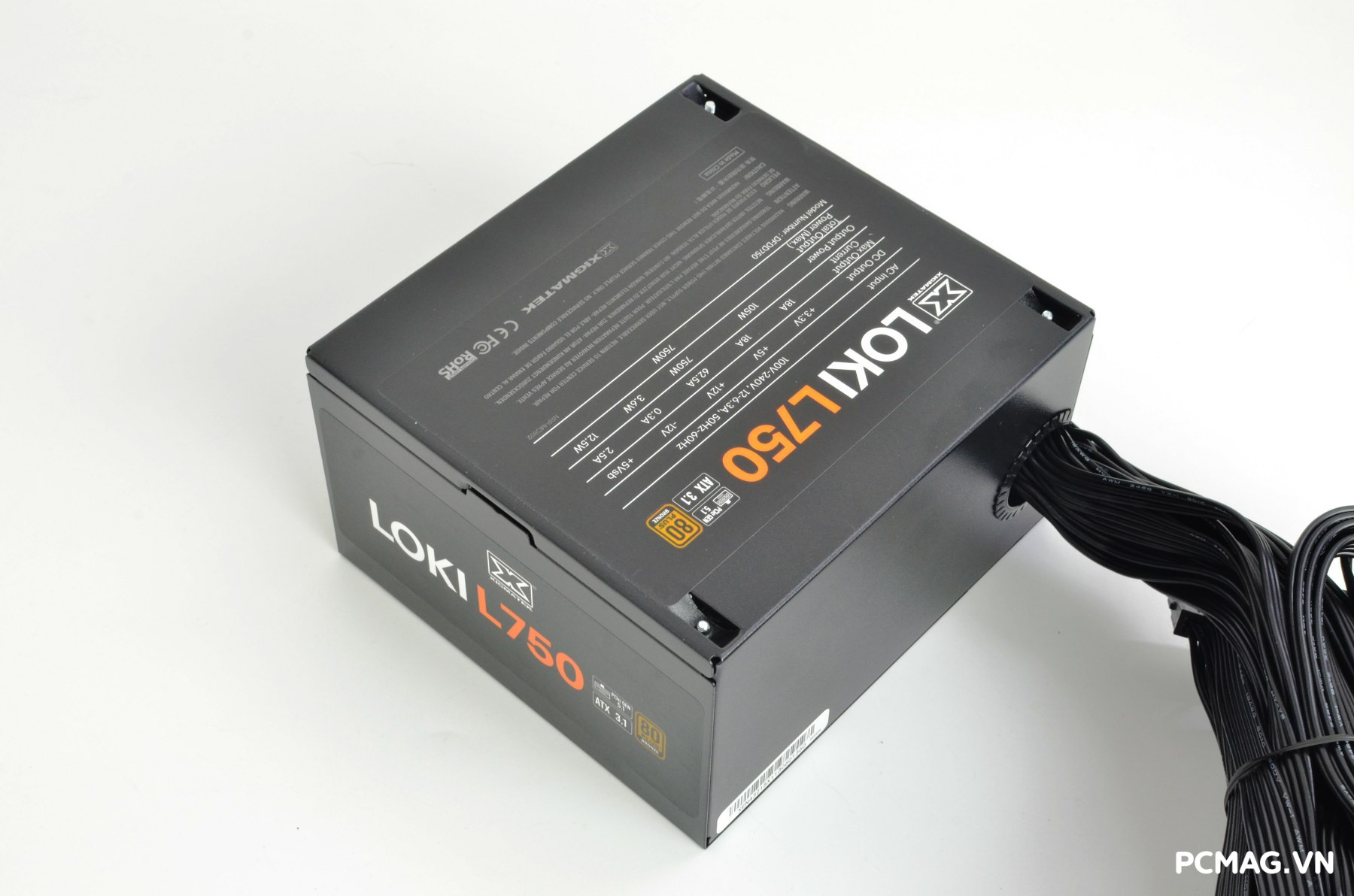 Đánh giá PSU Xigmatek LOKI L750 750W