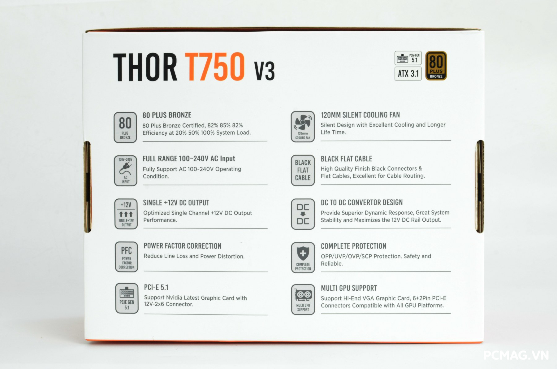 Đánh giá PSU Xigmatek THOR T750 750W