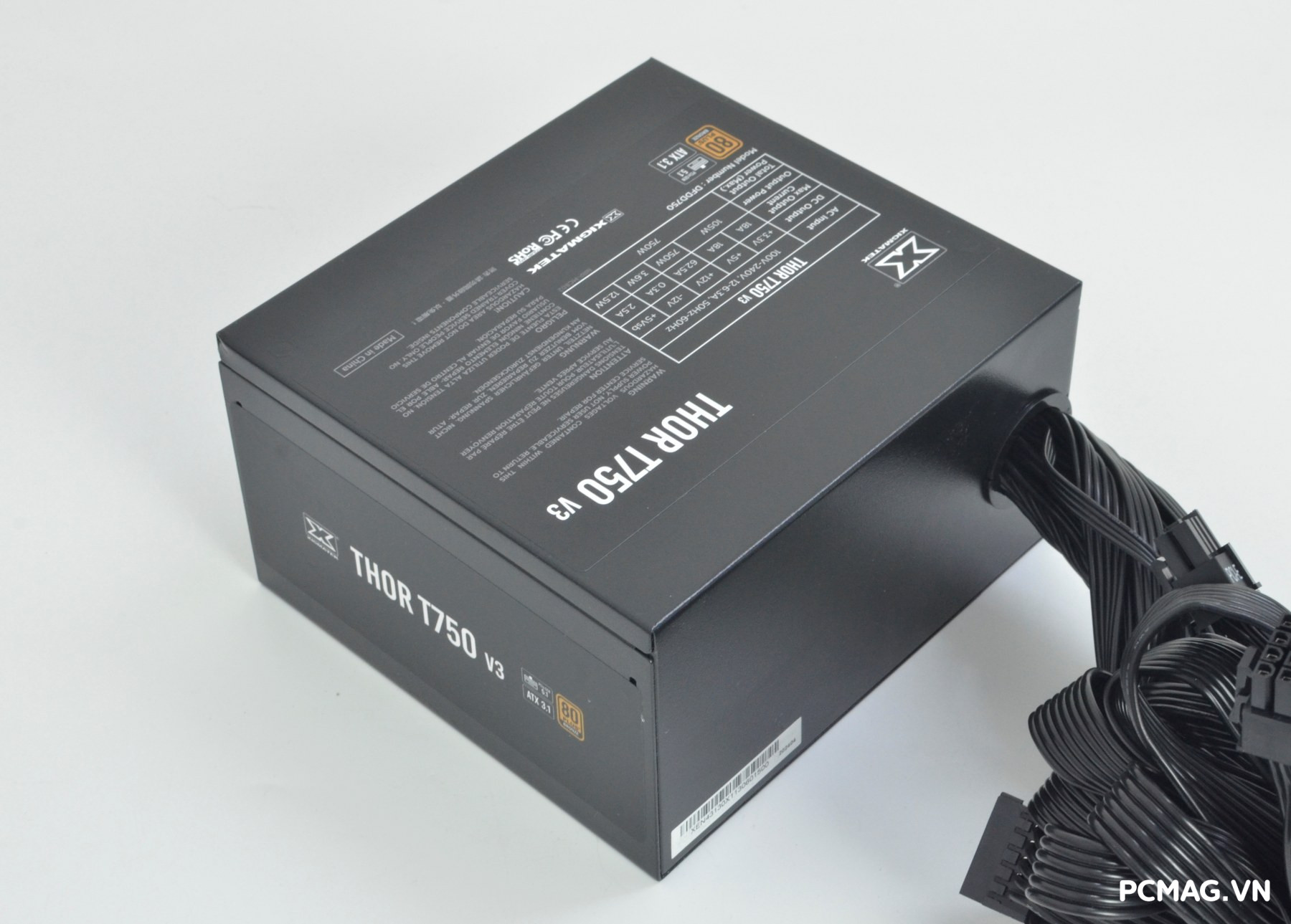 Đánh giá PSU Xigmatek THOR T750 750W