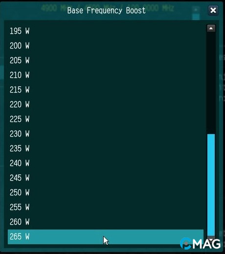 Công nghệ Base Frequency Boost